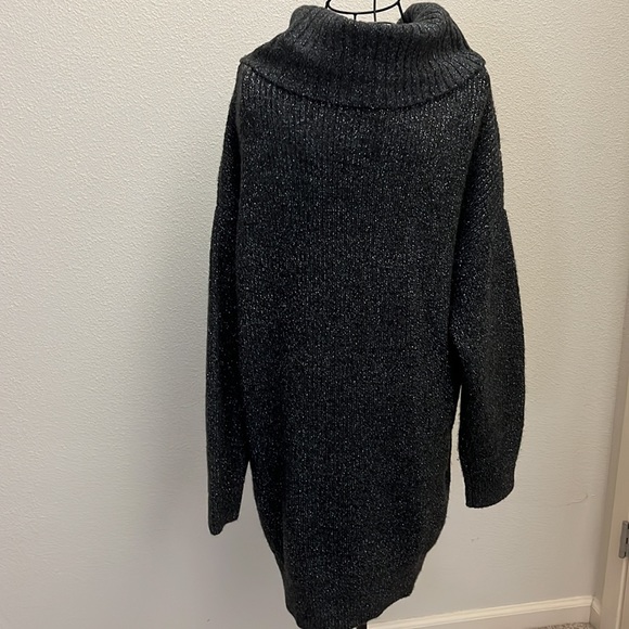 EXPRESS SWEATER DRESS WITH COWL NECKLINE - Picture 4 of 6